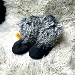 Fuzzy Slipper Boot